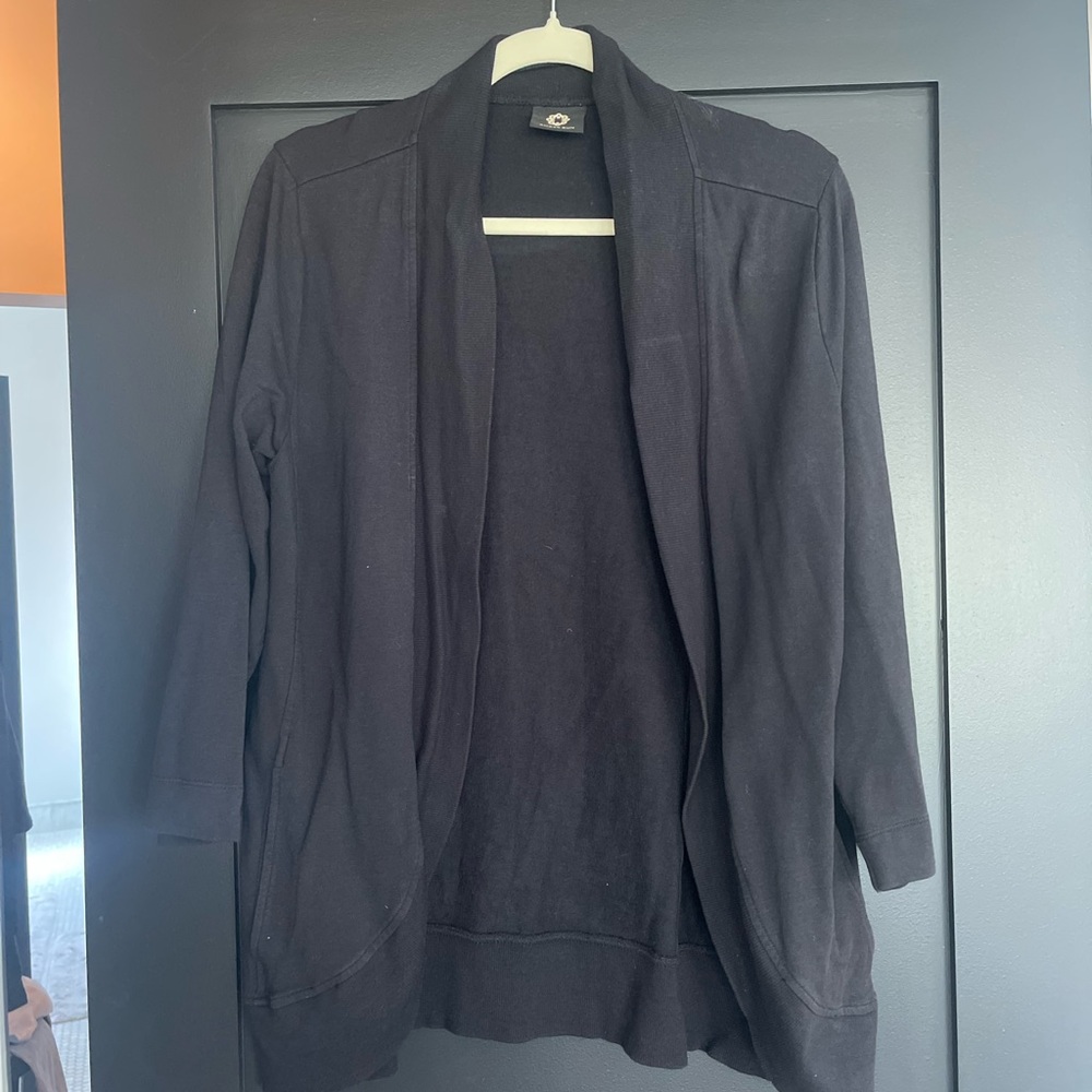 Amber Sun Black Cardigan